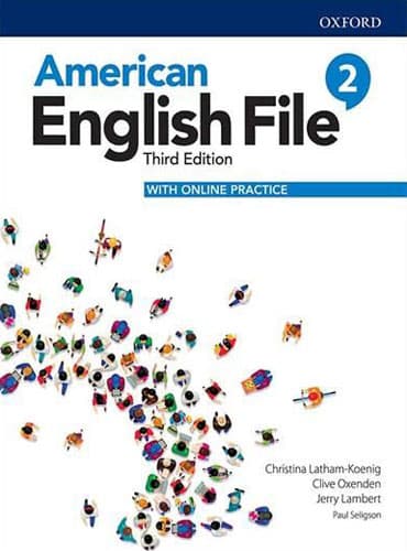 کتاب American English File 2 + Workbook (3rd Edition)