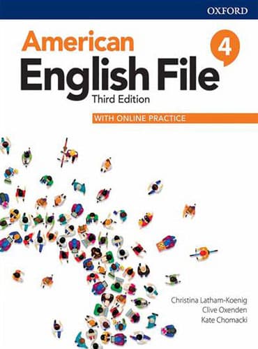 کتاب American English File 4 + Workbook (3rd Edition)