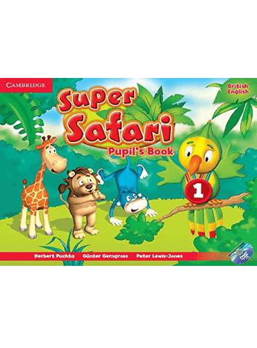 کتاب Super Safari 1 Pupil's Book + Activity Book  british / لهجه ی بریتیش