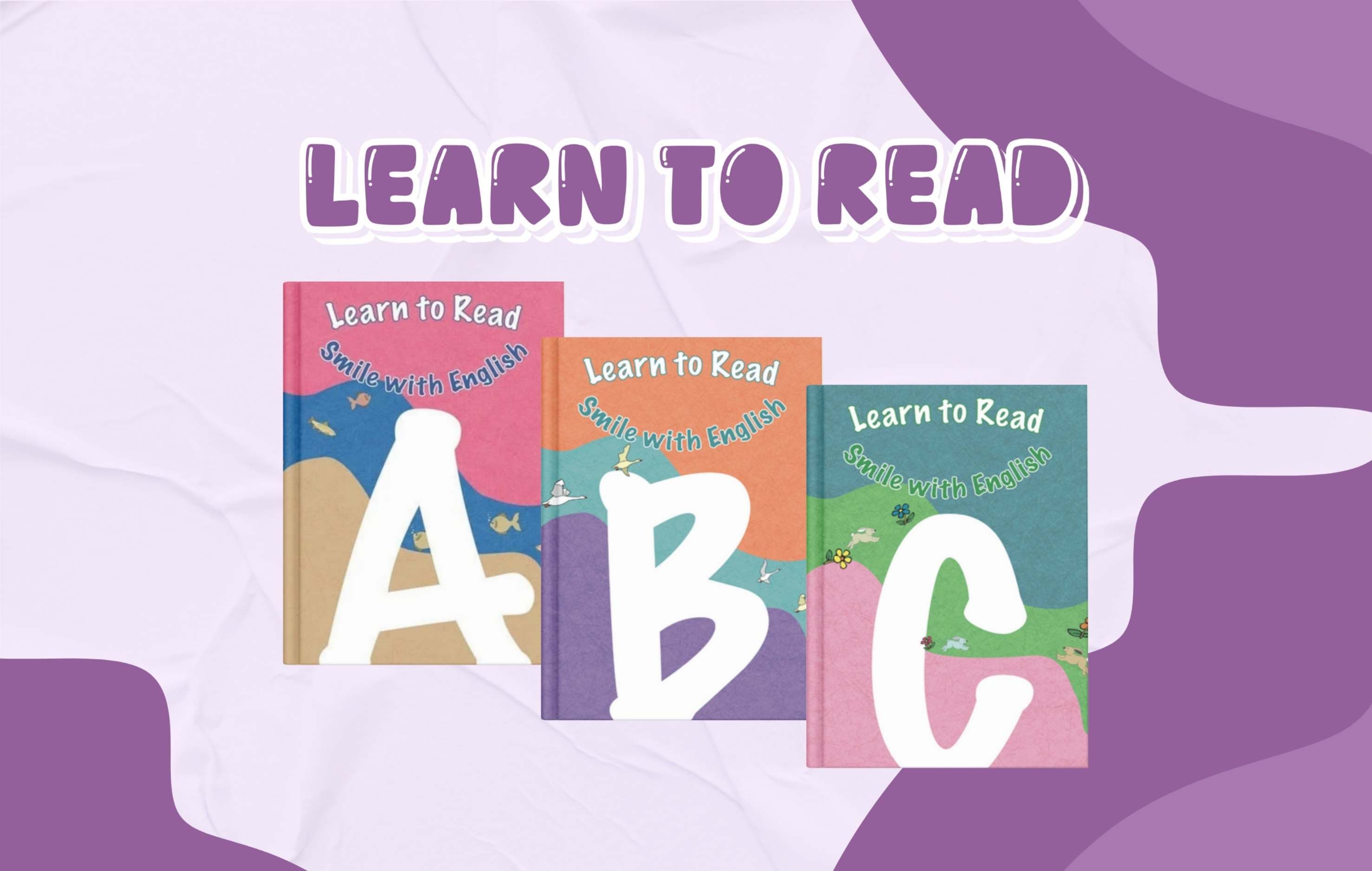 مجموعه Learn to Read – Smile with English | آموزش مرحلهبهمرحله خواندن زبان انگلیسی برای کودکان