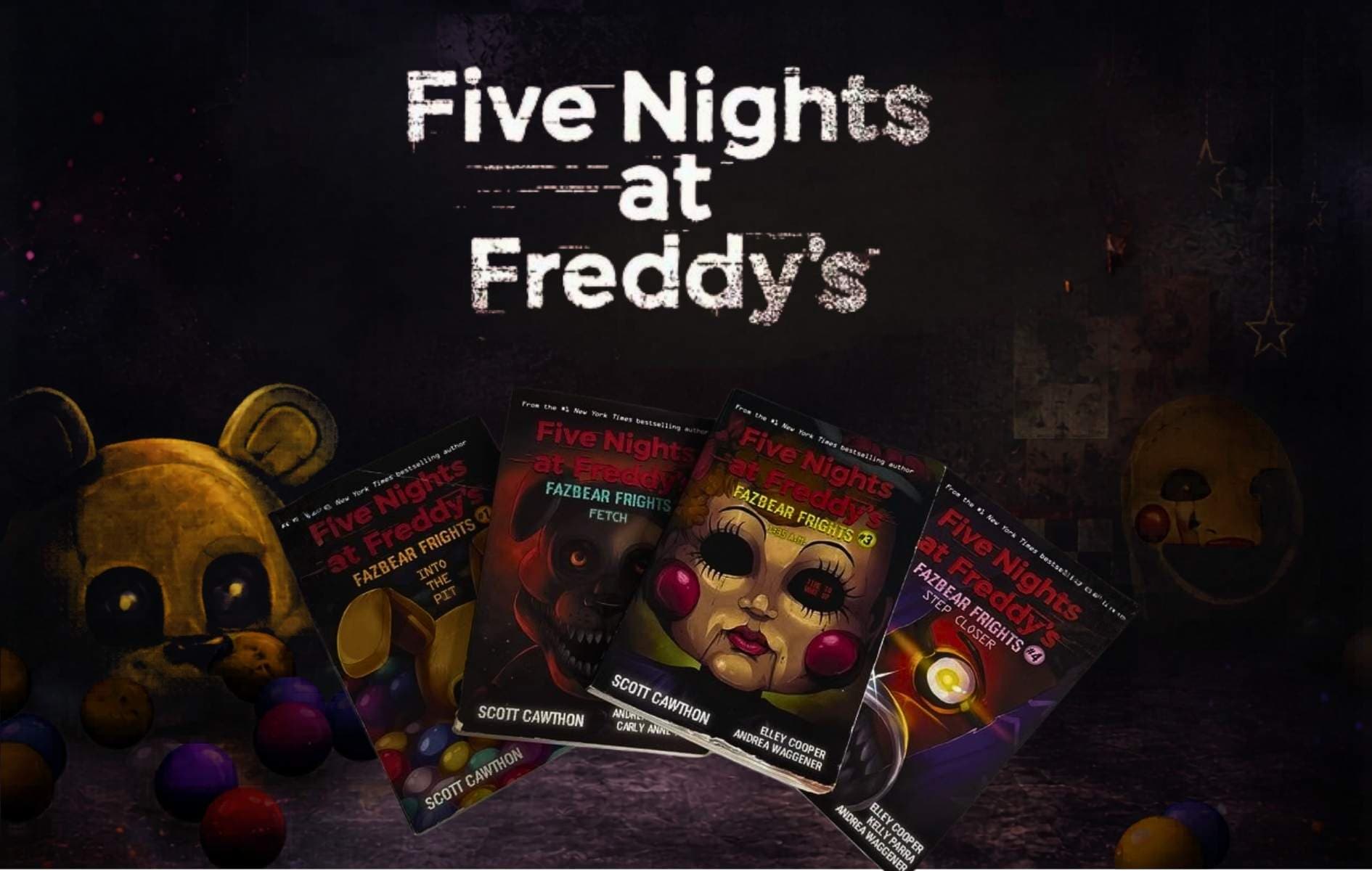 معرفی مجموعه Fazbear Frights (فَزبِر فریِتس) 11 جلدی | داستانها، ترتیب کتابها و بررسی کامل Five Nights at Freddy’s