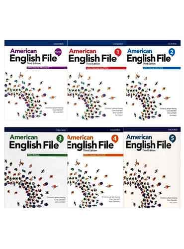 مجموعه کتاب های American English File 3rd ویرایش3 شش کتاب