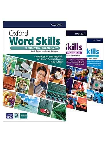 مجموعه کتاب های Oxford Word Skills 2nd edition وزیری
