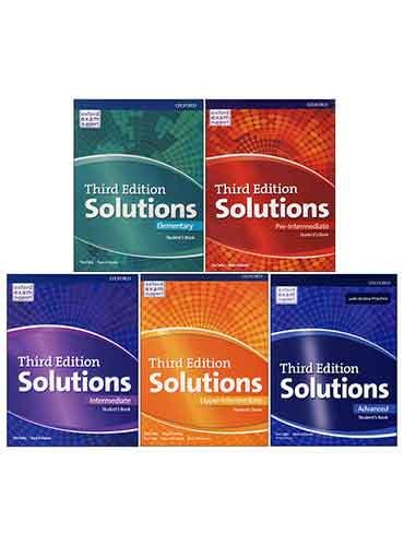مجموعه کتاب های Solution 3rd edition پنج کتاب
