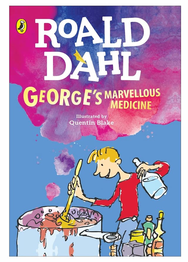 کتاب Georges Marvellous Medicine Roald Dahl