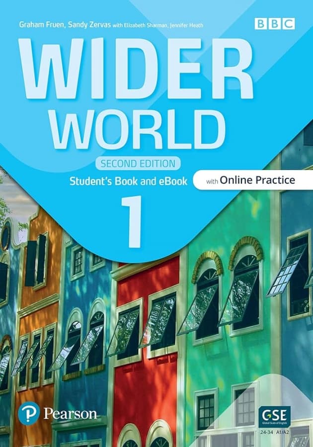 کتاب Wider World 1 2nd Edition گلاسه چاپ جدید