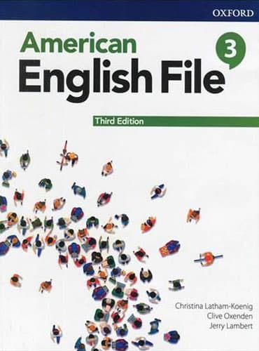 کتاب American English File 3 + Workbook (3rd Edition)