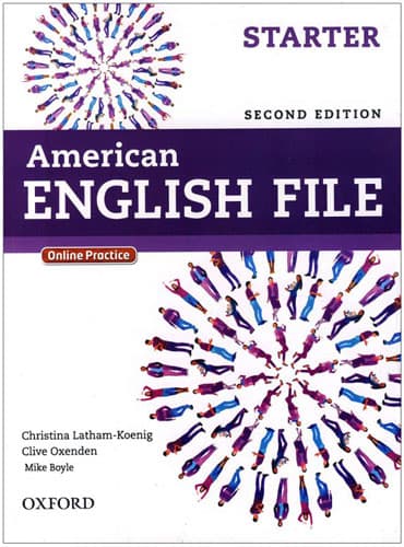 کتاب American English File Starter + Workbook (2nd Edition) رحلی