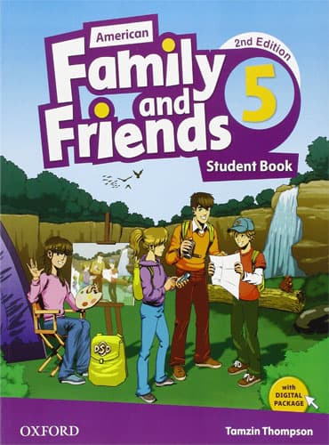 کتاب American Family and Friends 5 + WorkBook (2nd Edition) - رحلی نسخه صادراتی