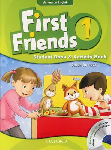 کتاب American First Friends 1 سایز بزرگ