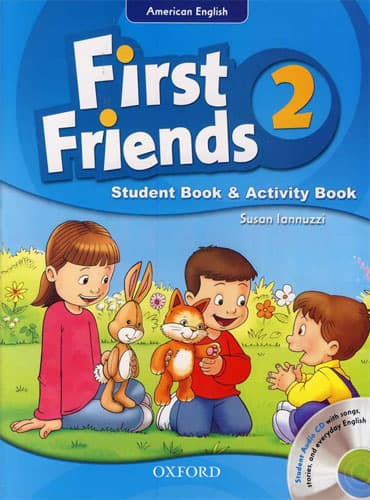 کتاب American First Friends 2 سایز بزرگ