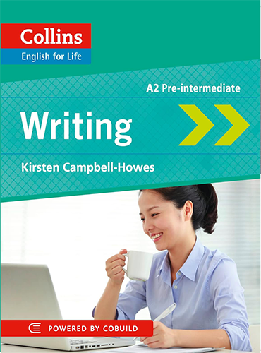 کتاب Collins English for Life – Writing – A2 Pre-Intermediate by Kirsten Campbell-Howes