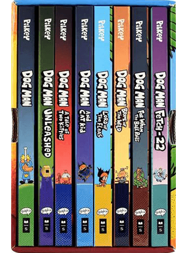 Dog Man Series 12 Books Collection Set By Dav Pilkey