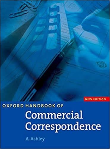 کتاب Oxford Handbook of Commercial Correspondence رحلی