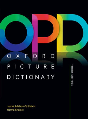 کتاب Oxford Picture Dictionary (opd) Third Edition رحلی تک زبانه