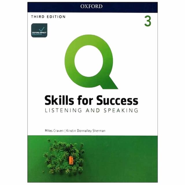 کتاب Q Skills for Success 3 Listening and Speaking Third Edition وزیری