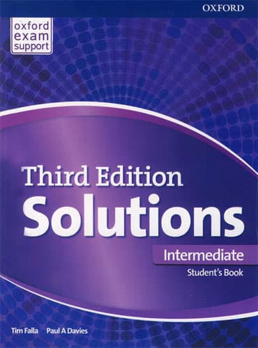 کتاب Solutions Intermediate + Workbook (3rd Edition)