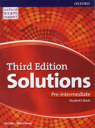 کتاب Solutions Pre Intermediate + Workbook (3rd Edition)