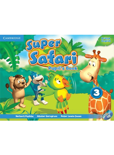 کتاب Super Safari 3 Pupil's Book + Activity Book british / لهجه ی بریتیش