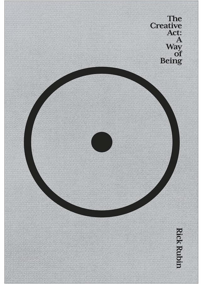 کتاب The Creative Act: A Way of Being by Rick Rubin