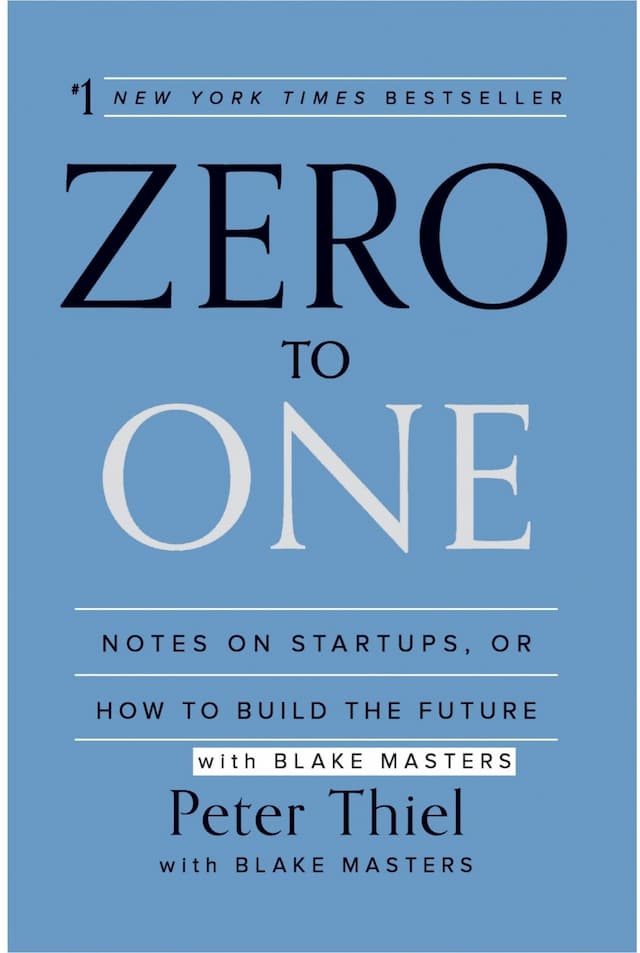 کتاب Zero To One by Peter Thiel